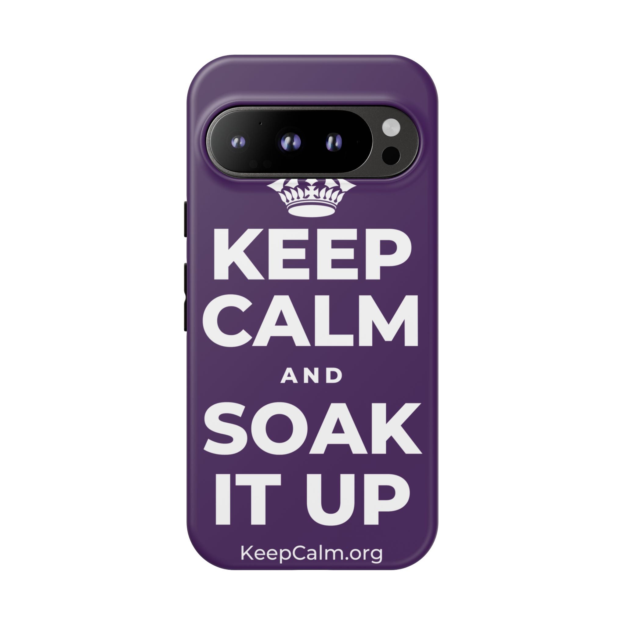 KEEP CALM AND SOAK IT UP Phone Case