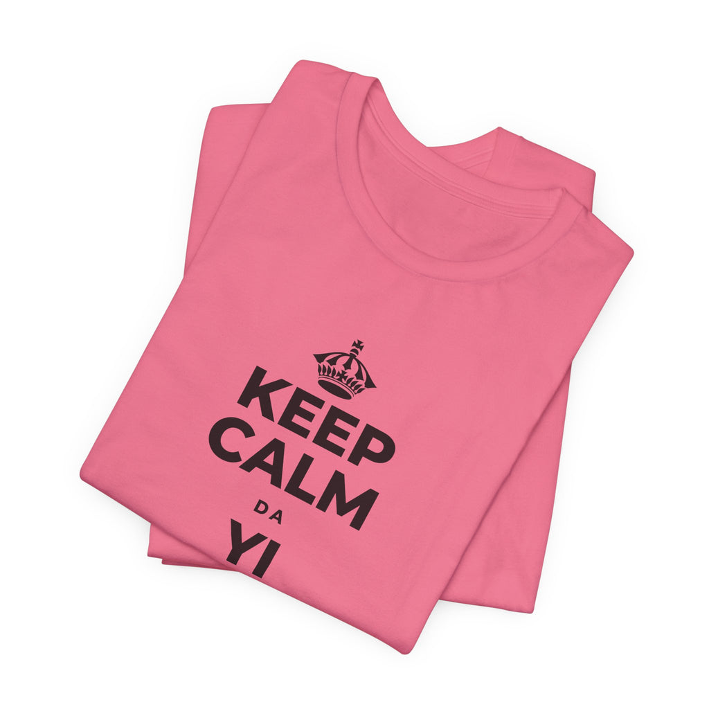 KEEP CALM DA YI ƘARAMIN JERIN ABUBUWA T-Shirt (Military Green–Autumn)