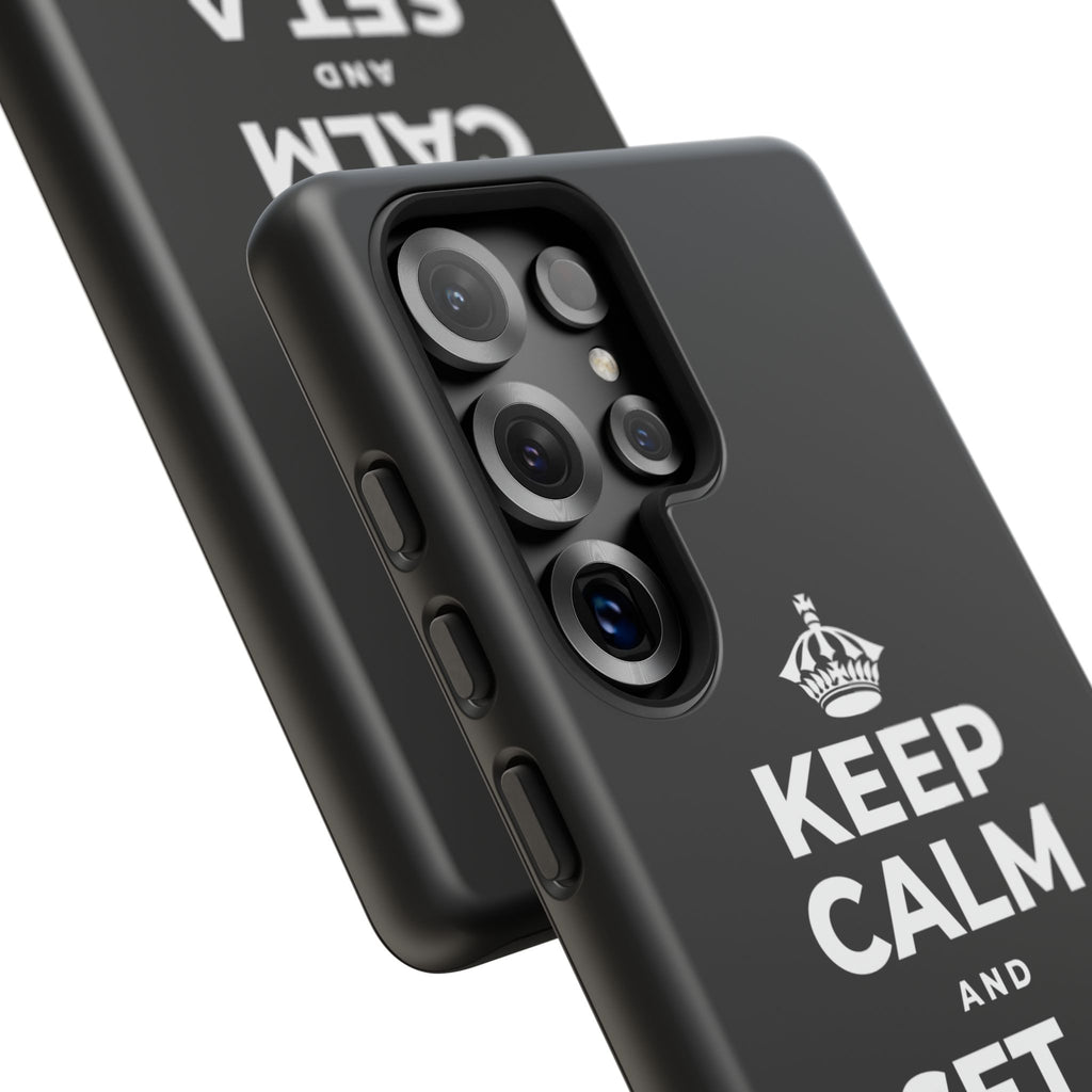KEEP CALM AND SET A BOUNDARY Phone Case