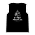 KEEP CALM AND START ANYWAY Tank Top