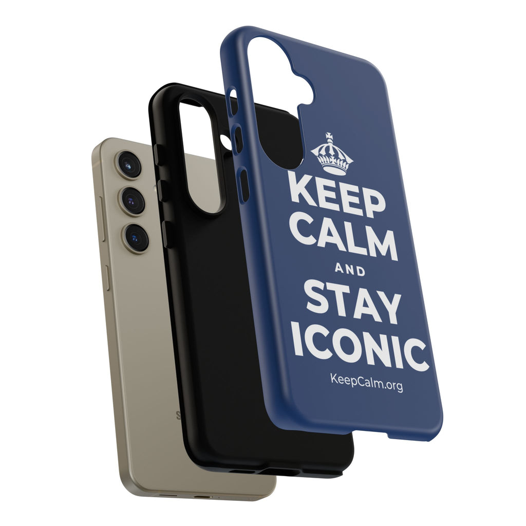 KEEP CALM AND STAY ICONIC Phone Case