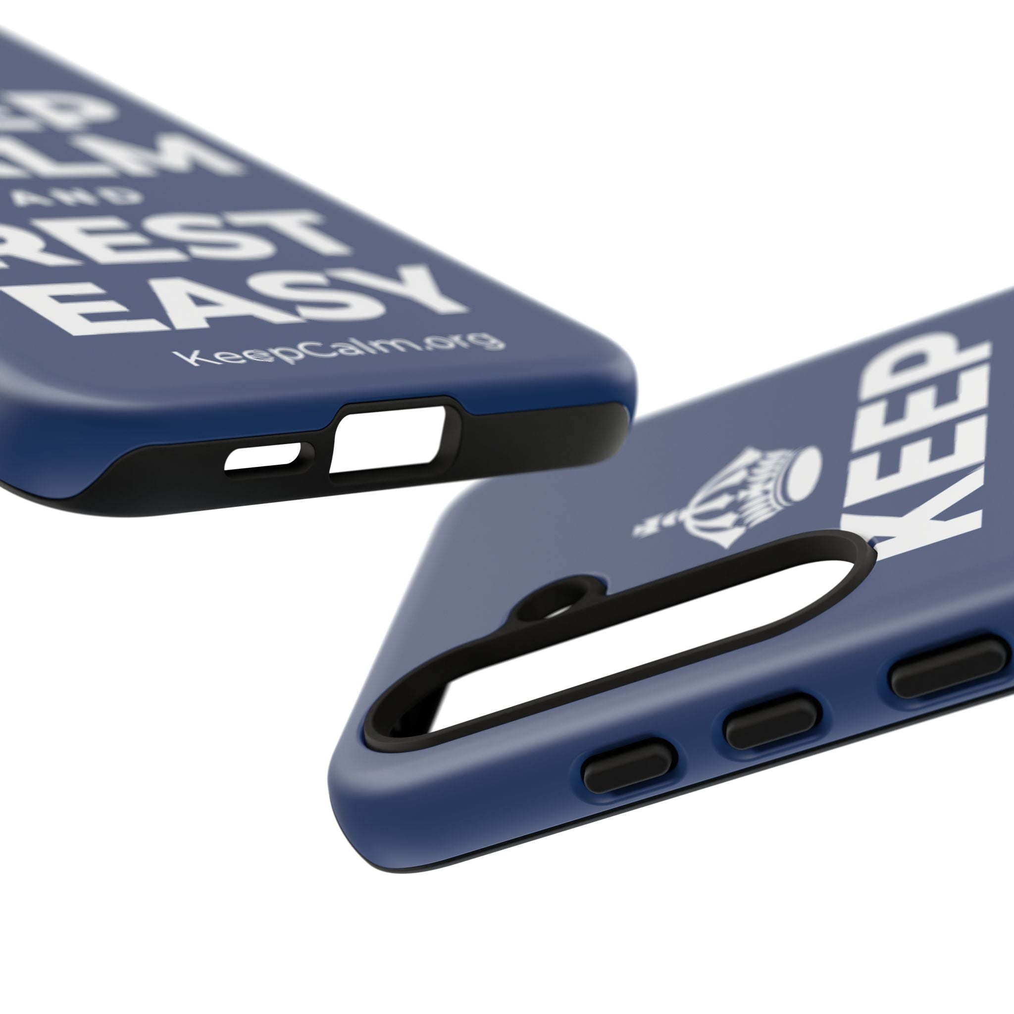 KEEP CALM AND REST EASY Phone Case