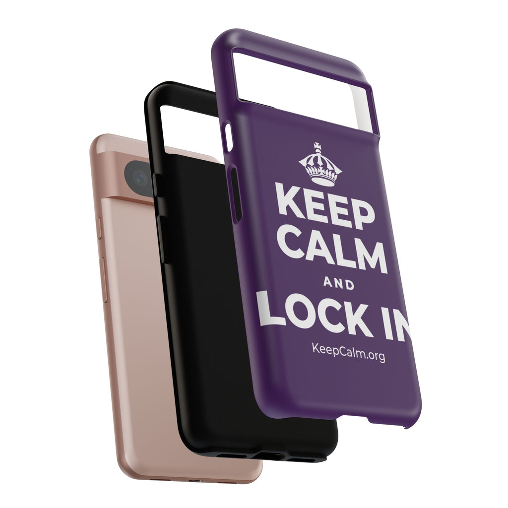 KEEP CALM AND LOCK IN Phone Case