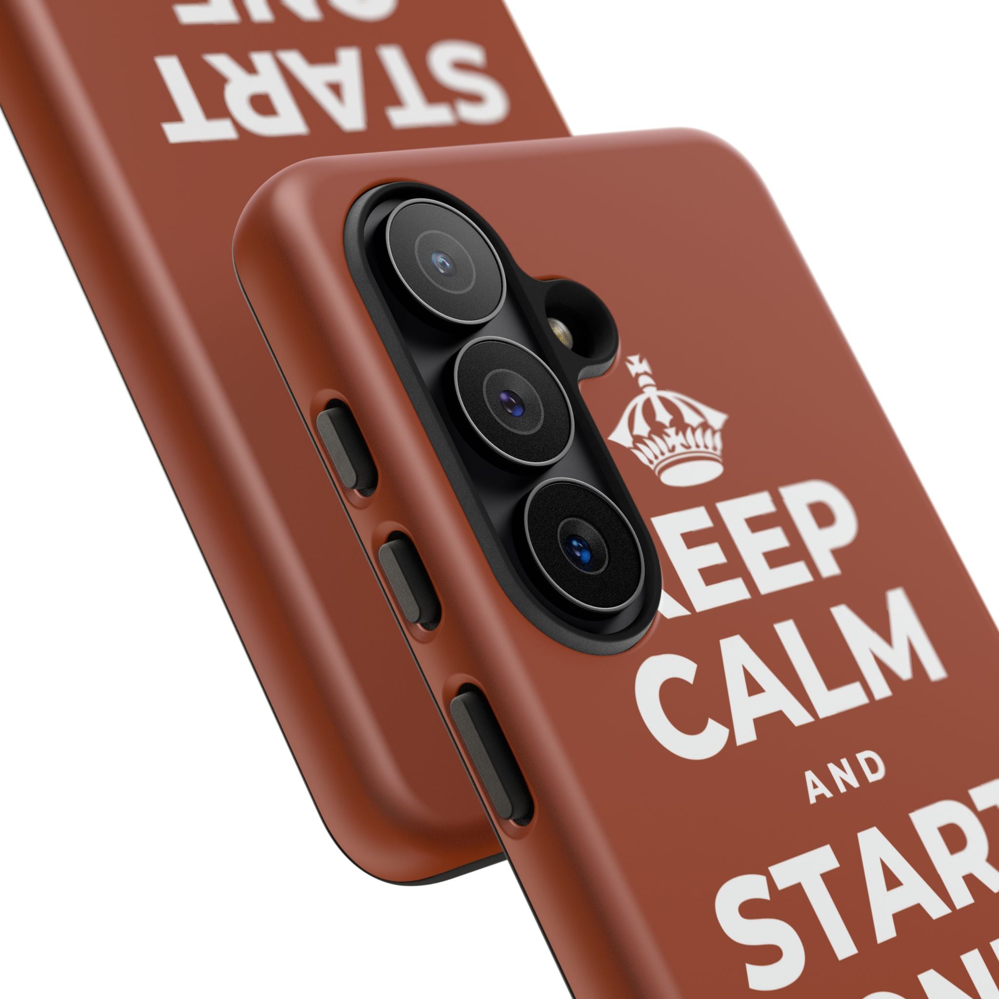KEEP CALM AND START ONE FRESH PAGE Phone Case