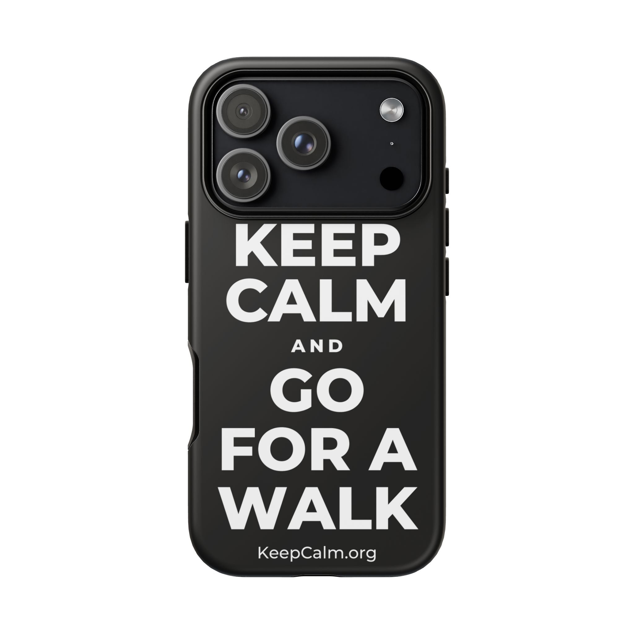 KEEP CALM AND GO FOR A WALK Phone Case