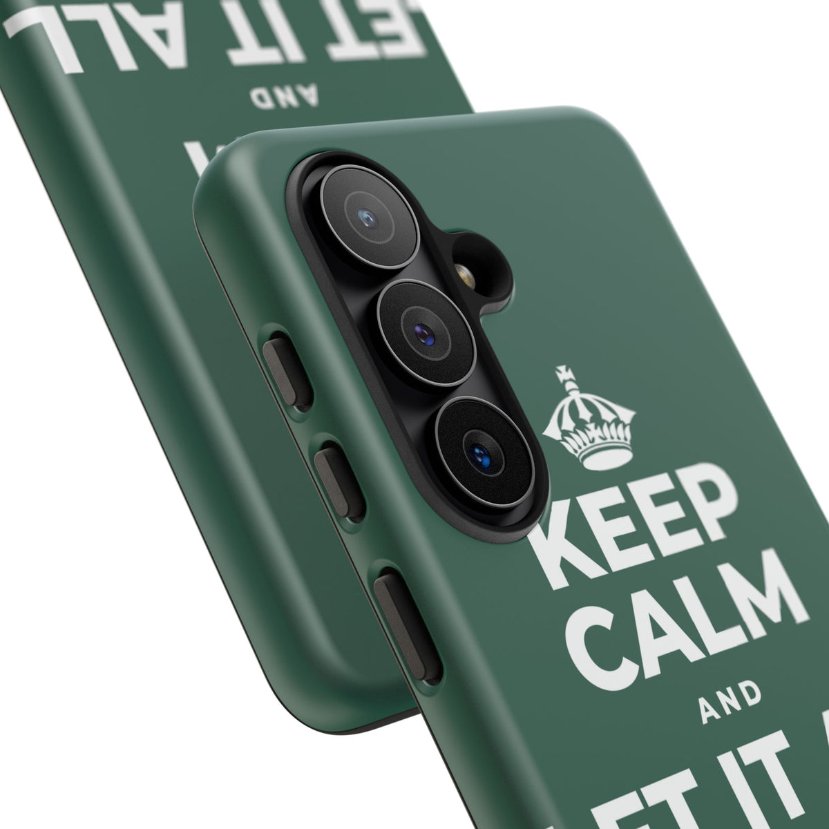 KEEP CALM AND LET IT ALL FALL AWAY Phone Case