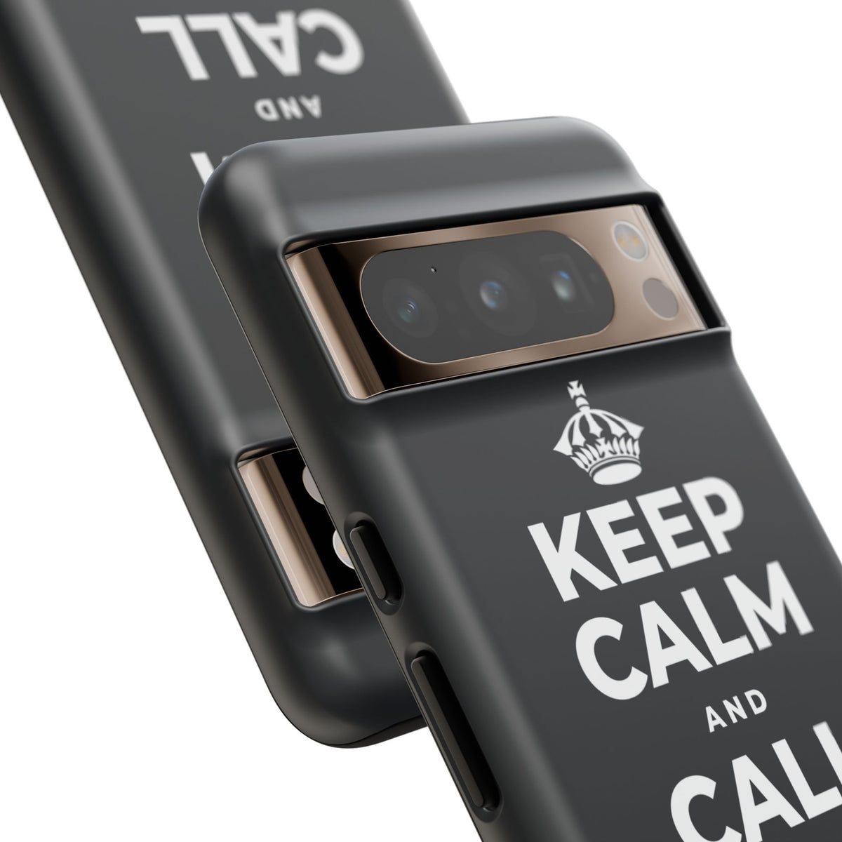 KEEP CALM AND CALL YOUR PEOPLE Phone Case (Dark)