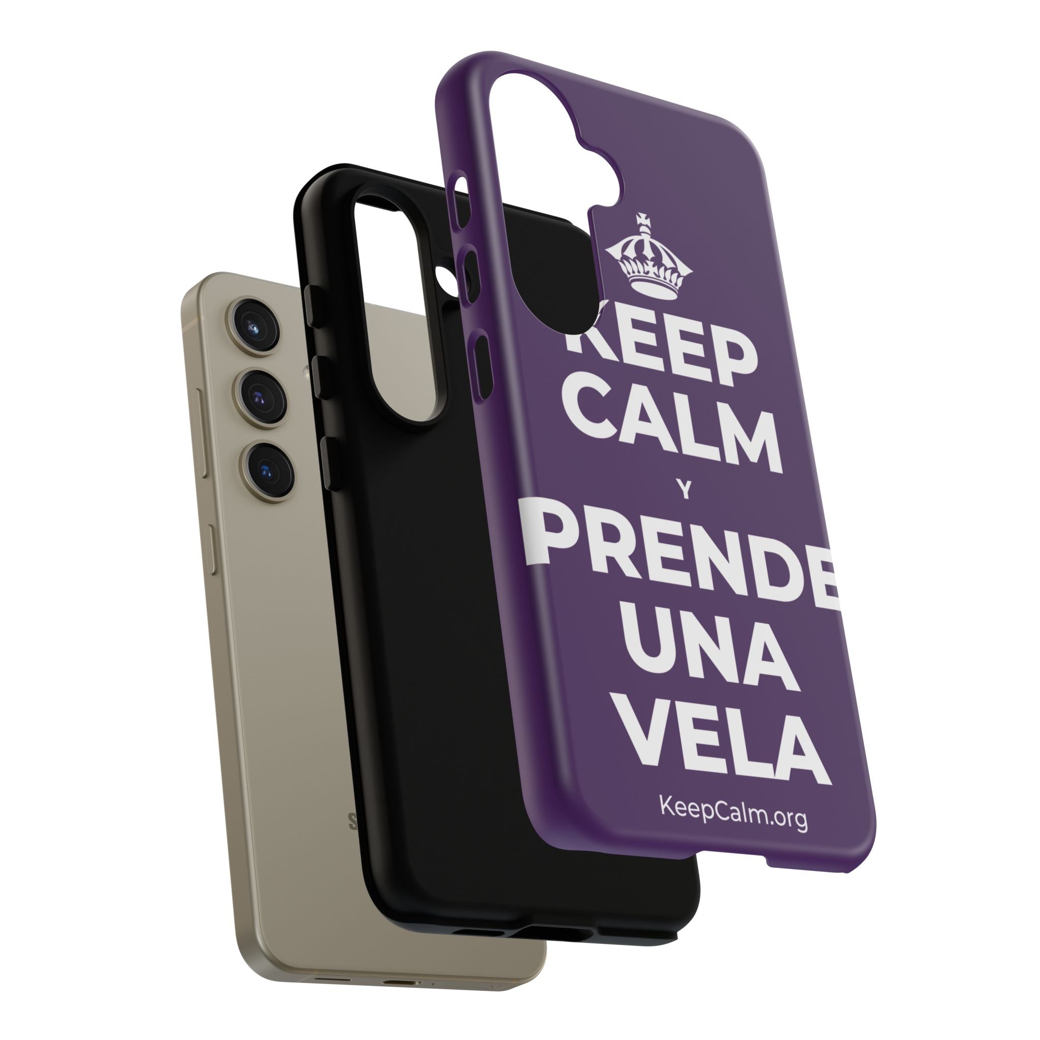 KEEP CALM Y PRENDE UNA VELA Phone Case