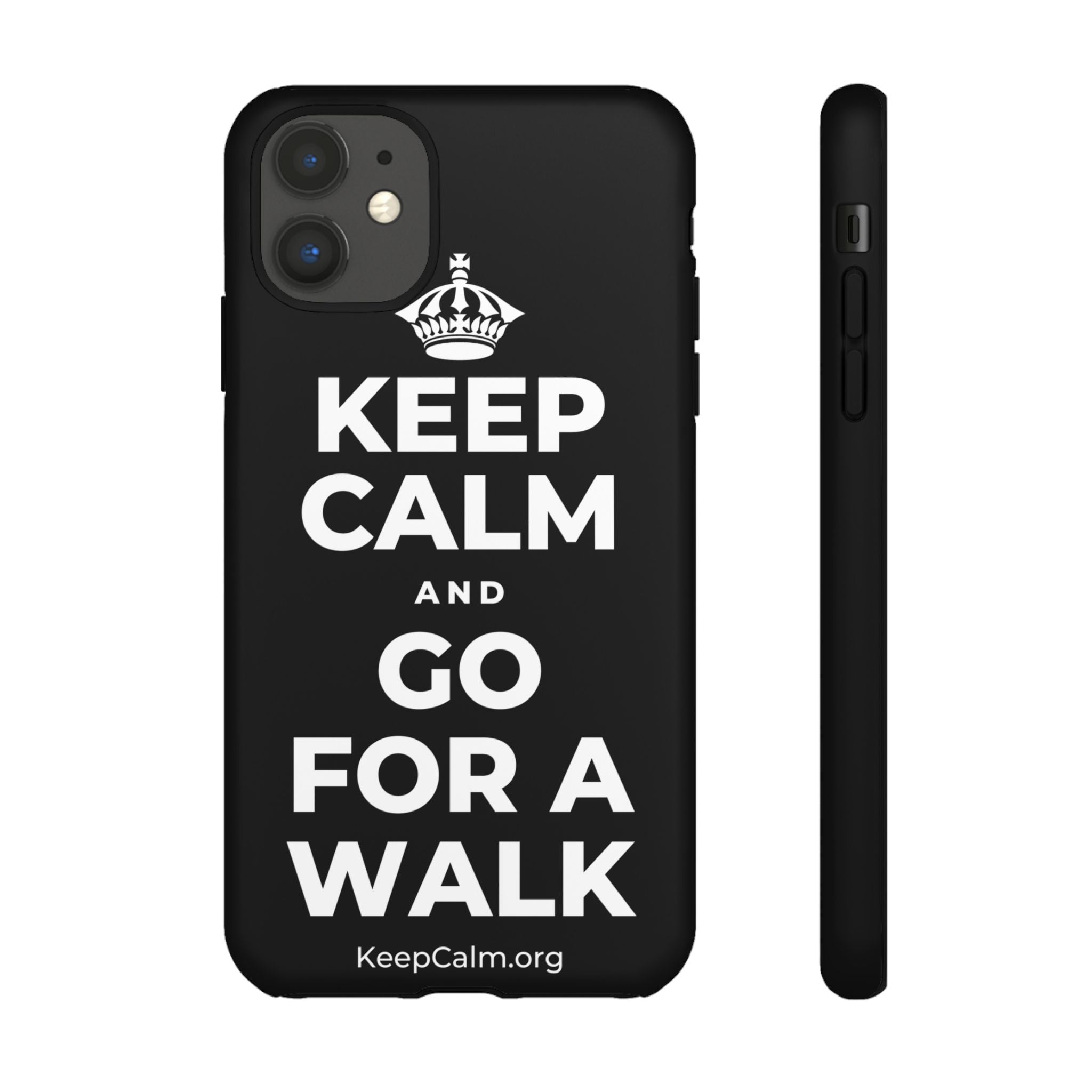 KEEP CALM AND GO FOR A WALK Phone Case
