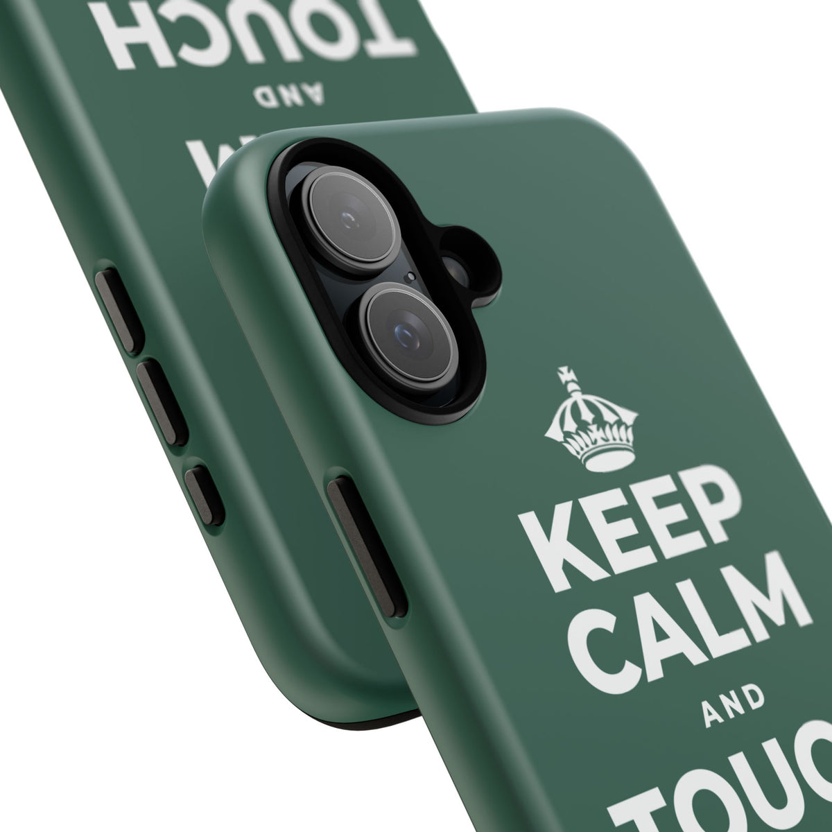 KEEP CALM AND TOUCH SOME GRASS Phone Case