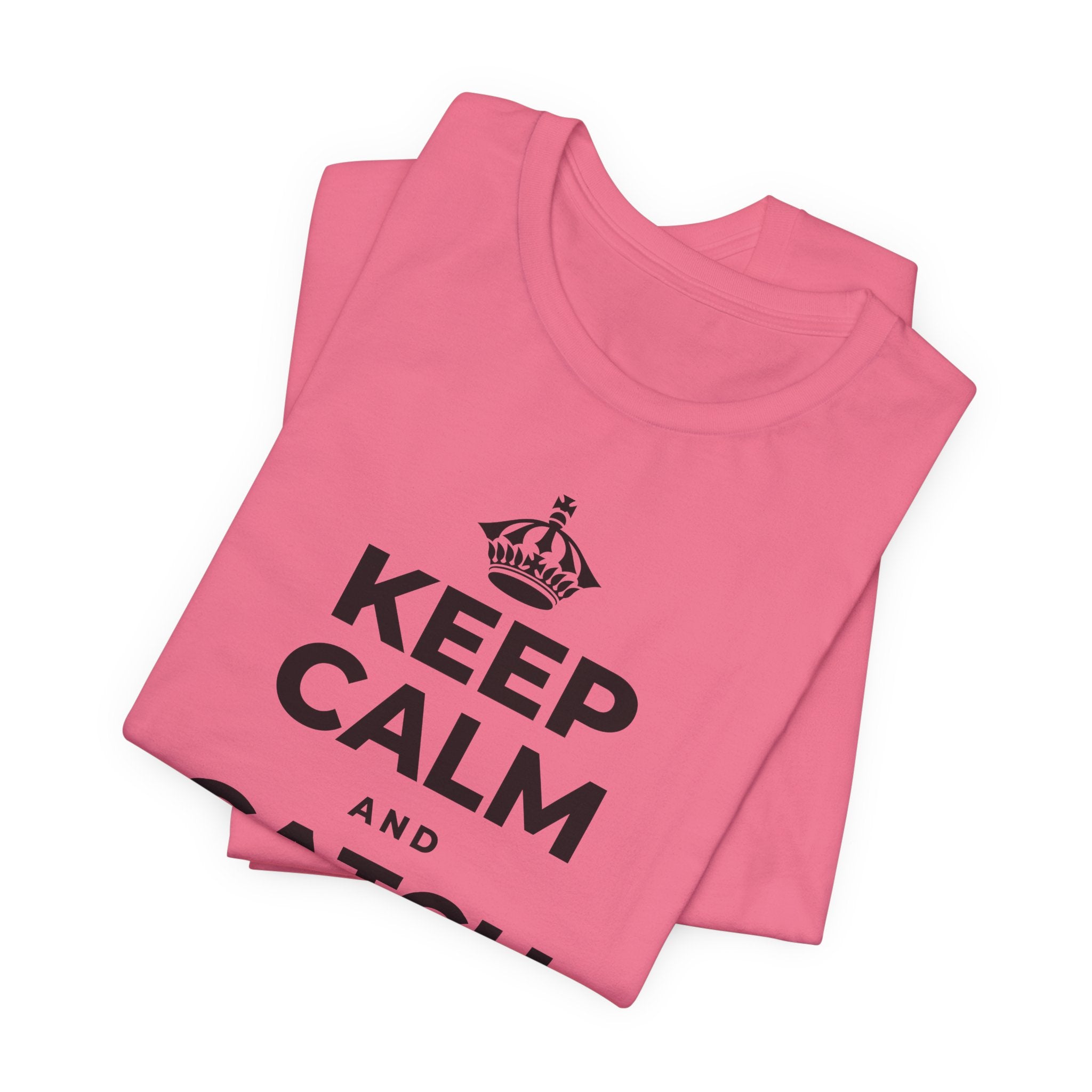 KEEP CALM AND CATCH A SEA BREEZE T-Shirt (Military Green–Autumn)