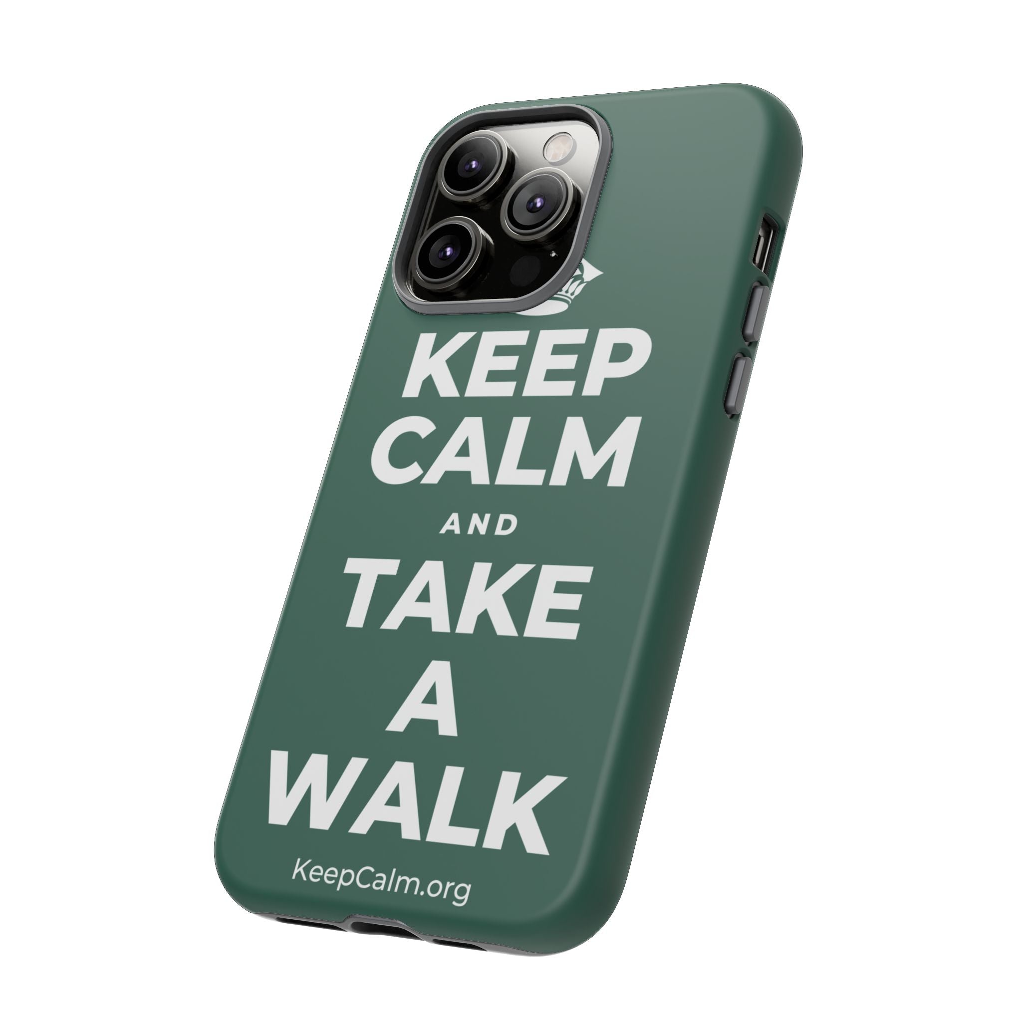KEEP CALM AND TAKE A WALK Phone Case