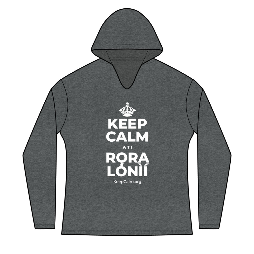 KEEP CALM ATI RỌRA LÓNÌÍ Women's Long Sleeve Hoodie