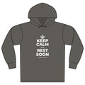 KEEP CALM AND REST SOON Organic Hoodie Tee