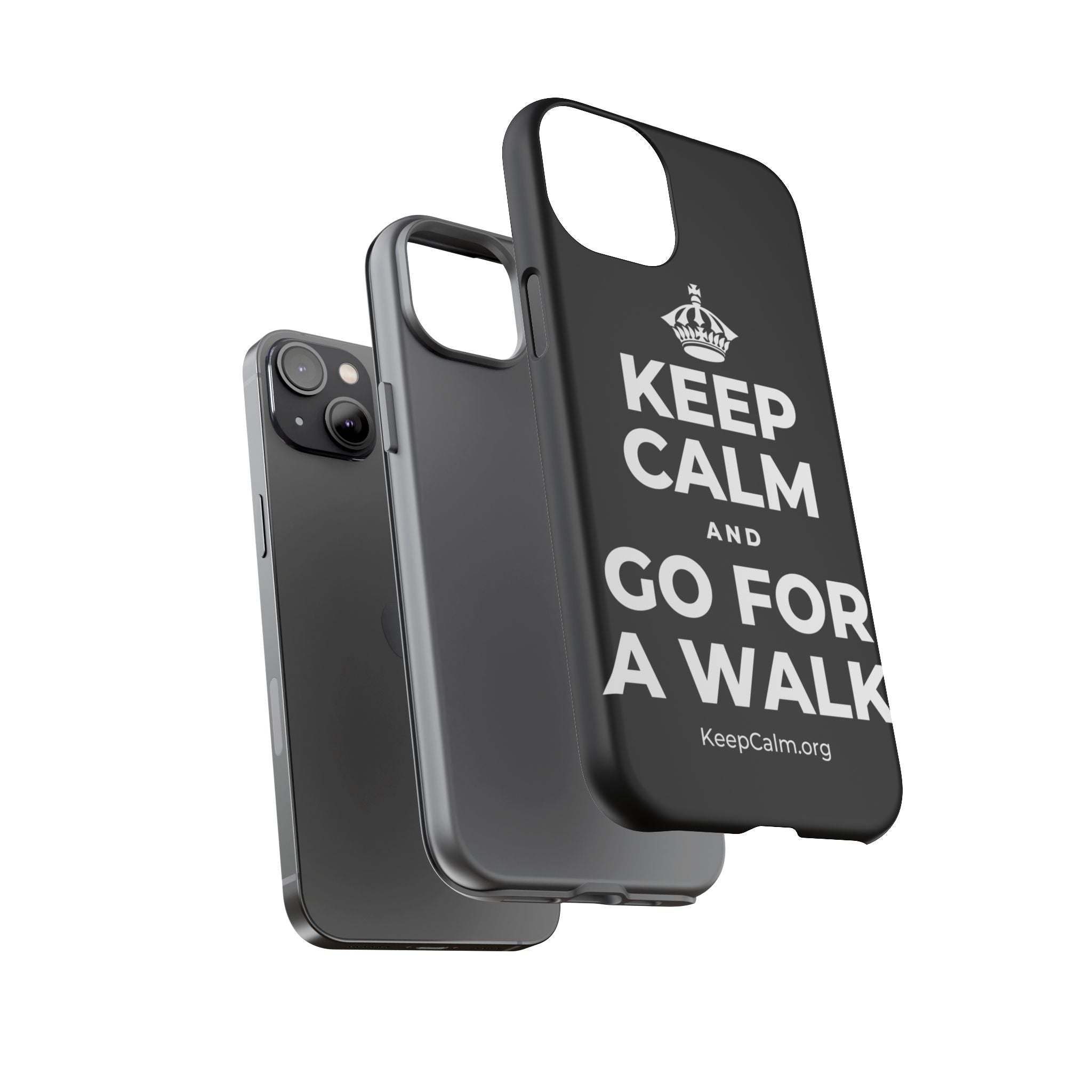 KEEP CALM AND GO FOR A WALK Phone Case