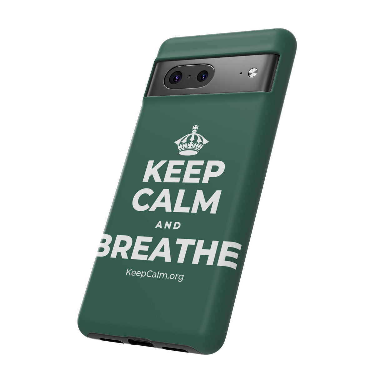 KEEP CALM AND BREATHE Phone Case