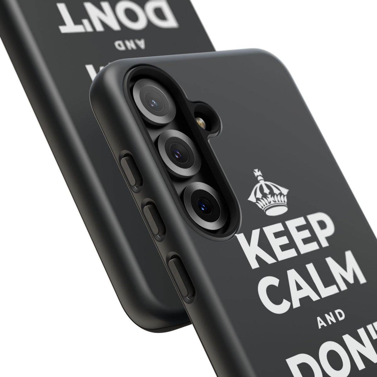 KEEP CALM AND DON'T COUNT YOUR 🪺 Phone Case (Dark)