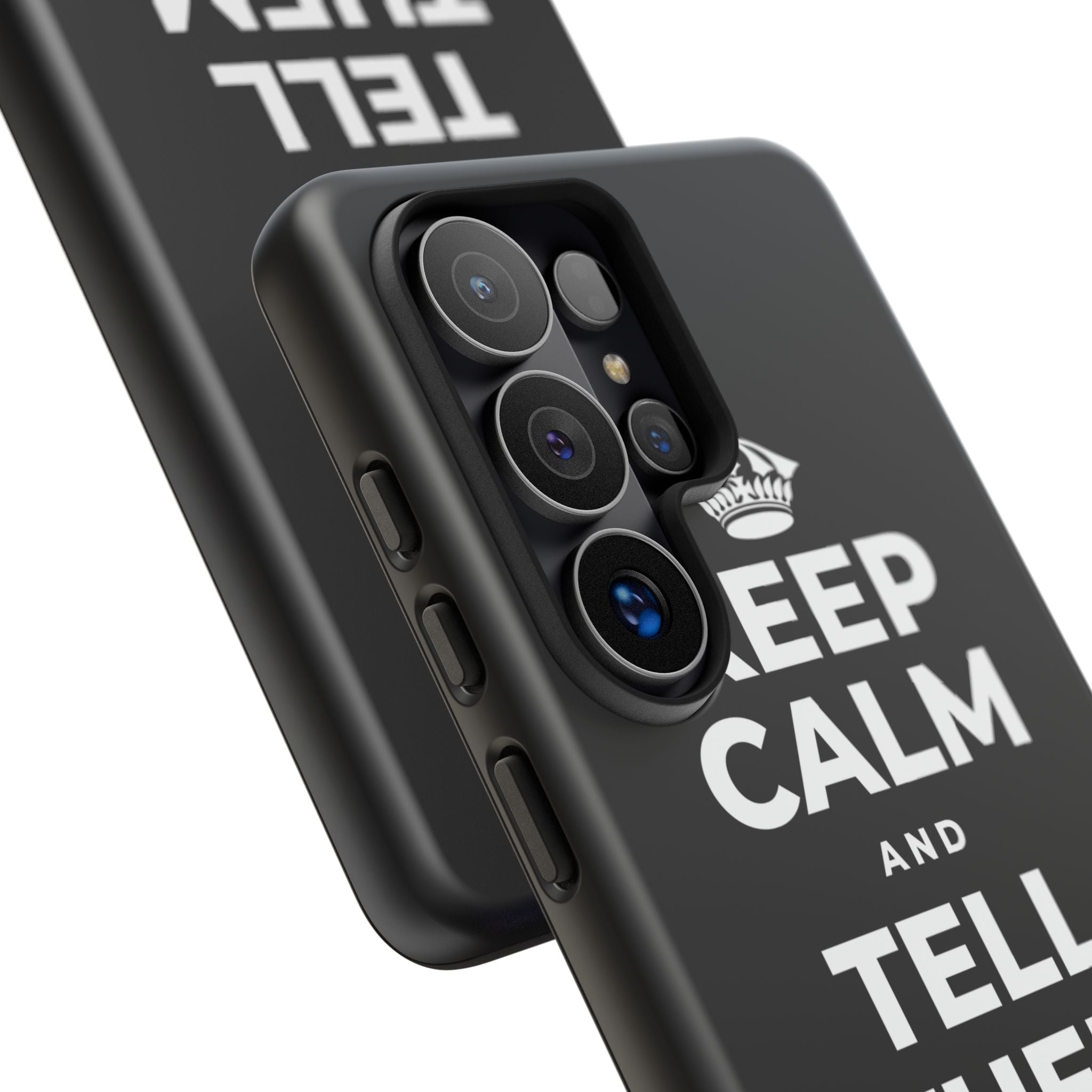 KEEP CALM AND TELL THEM YOU CARE Phone Case