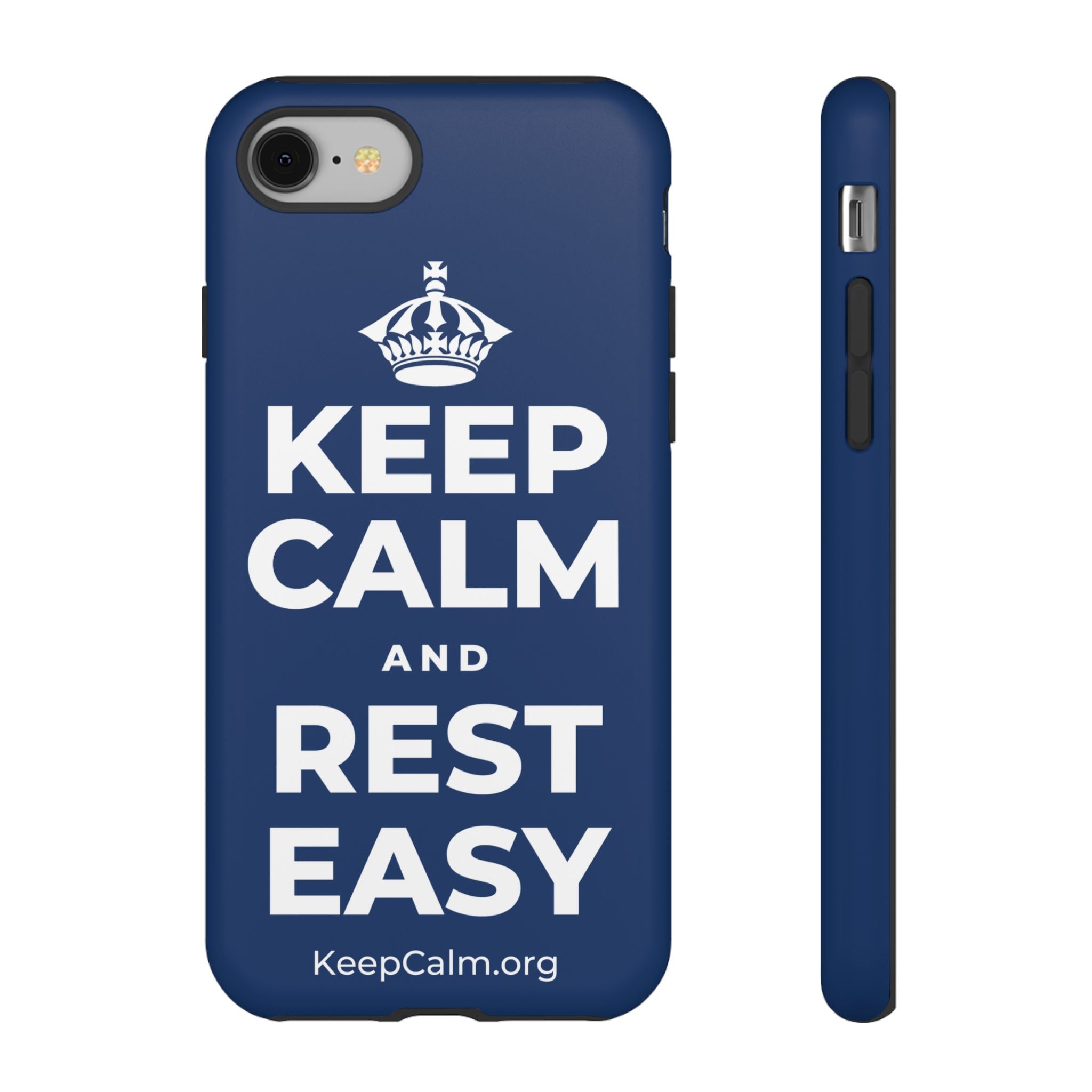 KEEP CALM AND REST EASY Phone Case
