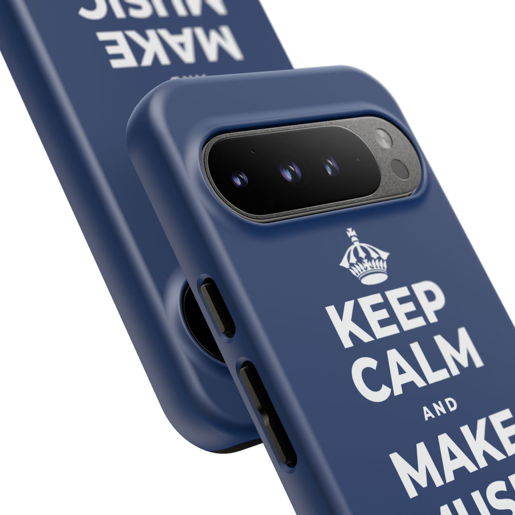 KEEP CALM AND MAKE MUSIC THAT HEALS Phone Case