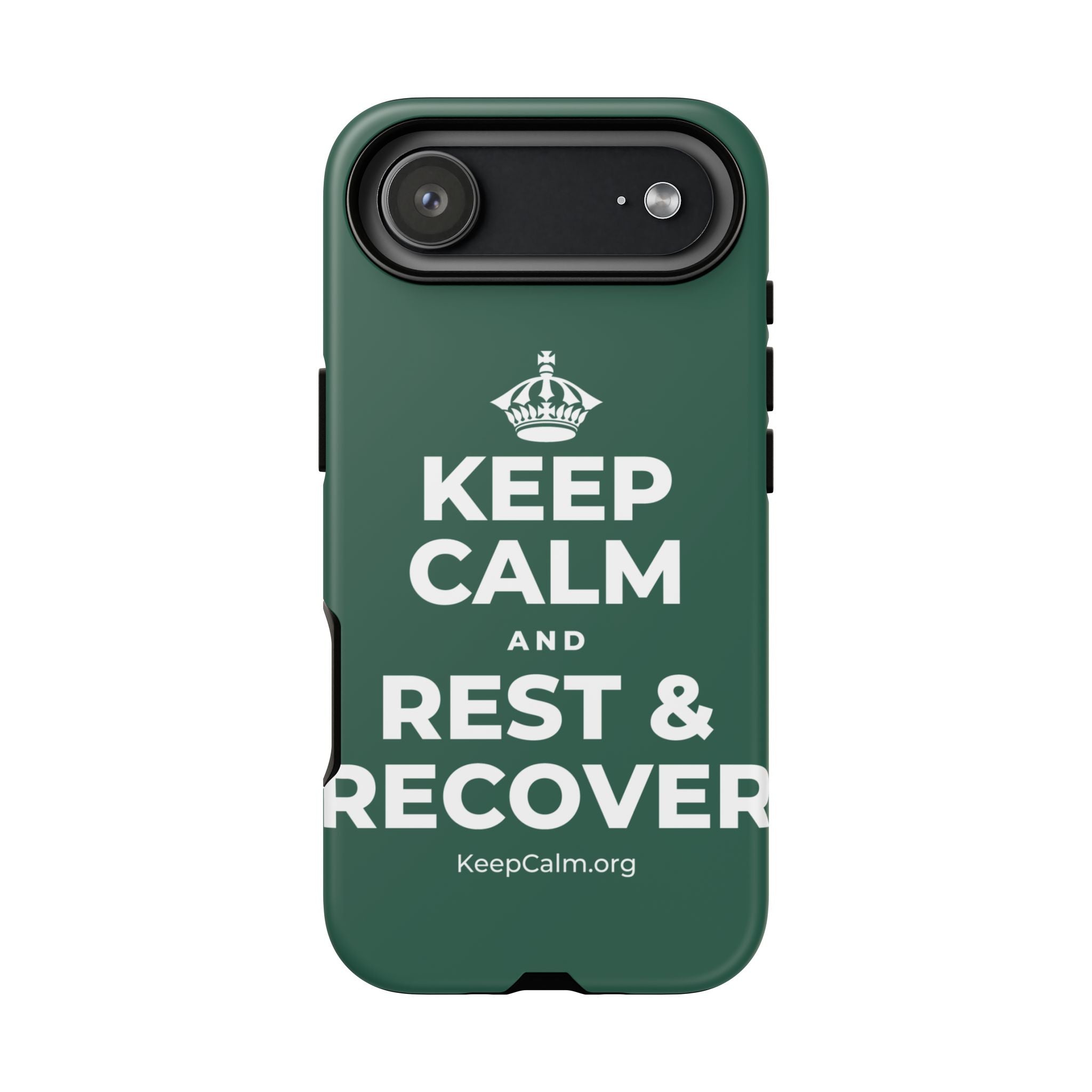 KEEP CALM AND REST & RECOVER Phone Case