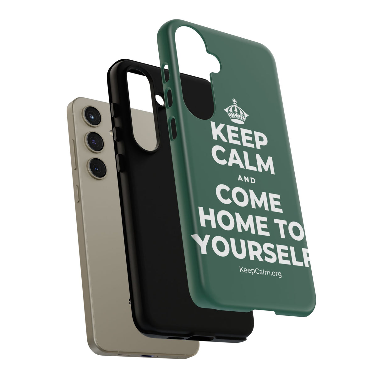 KEEP CALM AND COME HOME TO YOURSELF Phone Case