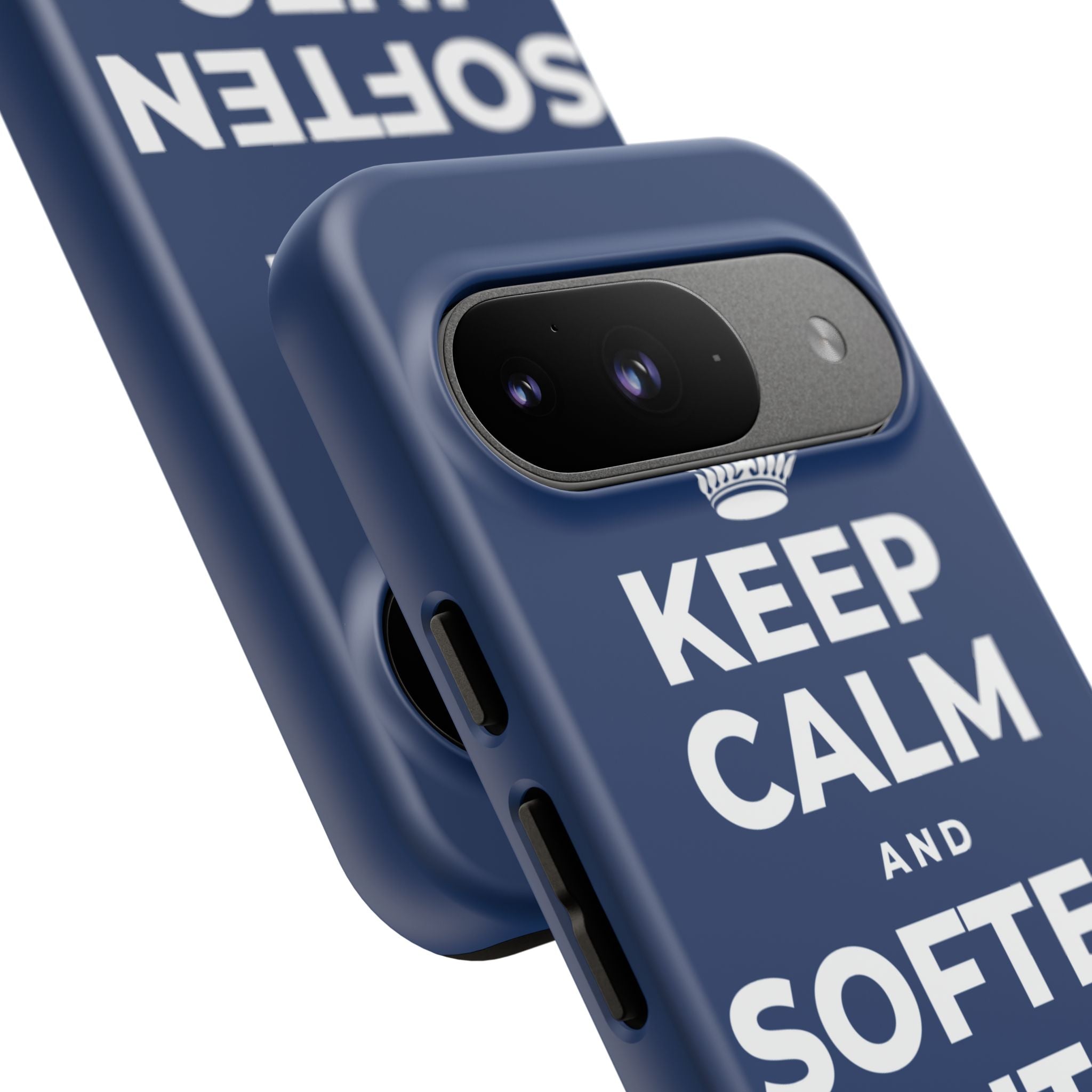 KEEP CALM AND SOFTEN INTO THE PILLOW Phone Case