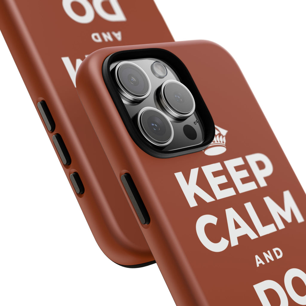 KEEP CALM AND DO LESS, GENTLY Phone Case