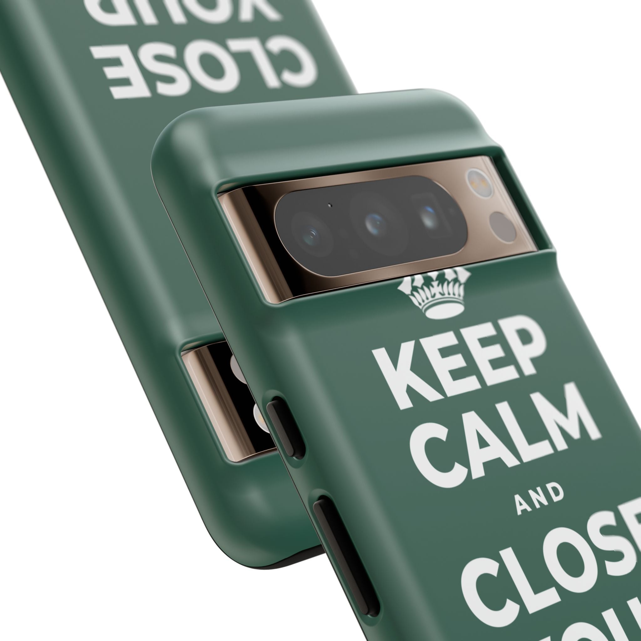 KEEP CALM AND CLOSE YOUR EYES A MOMENT Phone Case