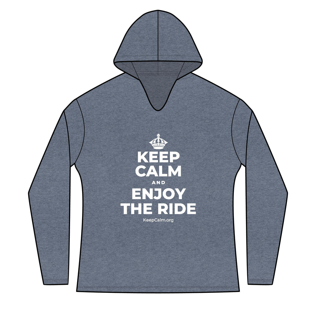 KEEP CALM AND ENJOY THE RIDE Women's Long Sleeve Hoodie