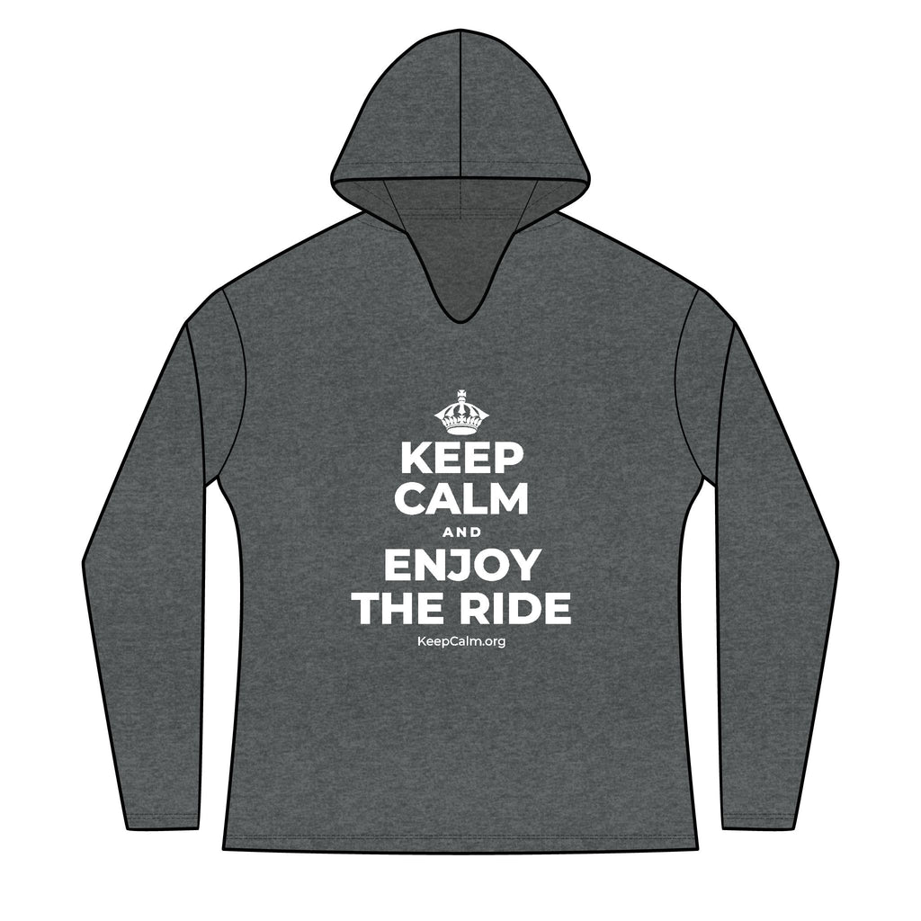 KEEP CALM AND ENJOY THE RIDE Women's Long Sleeve Hoodie