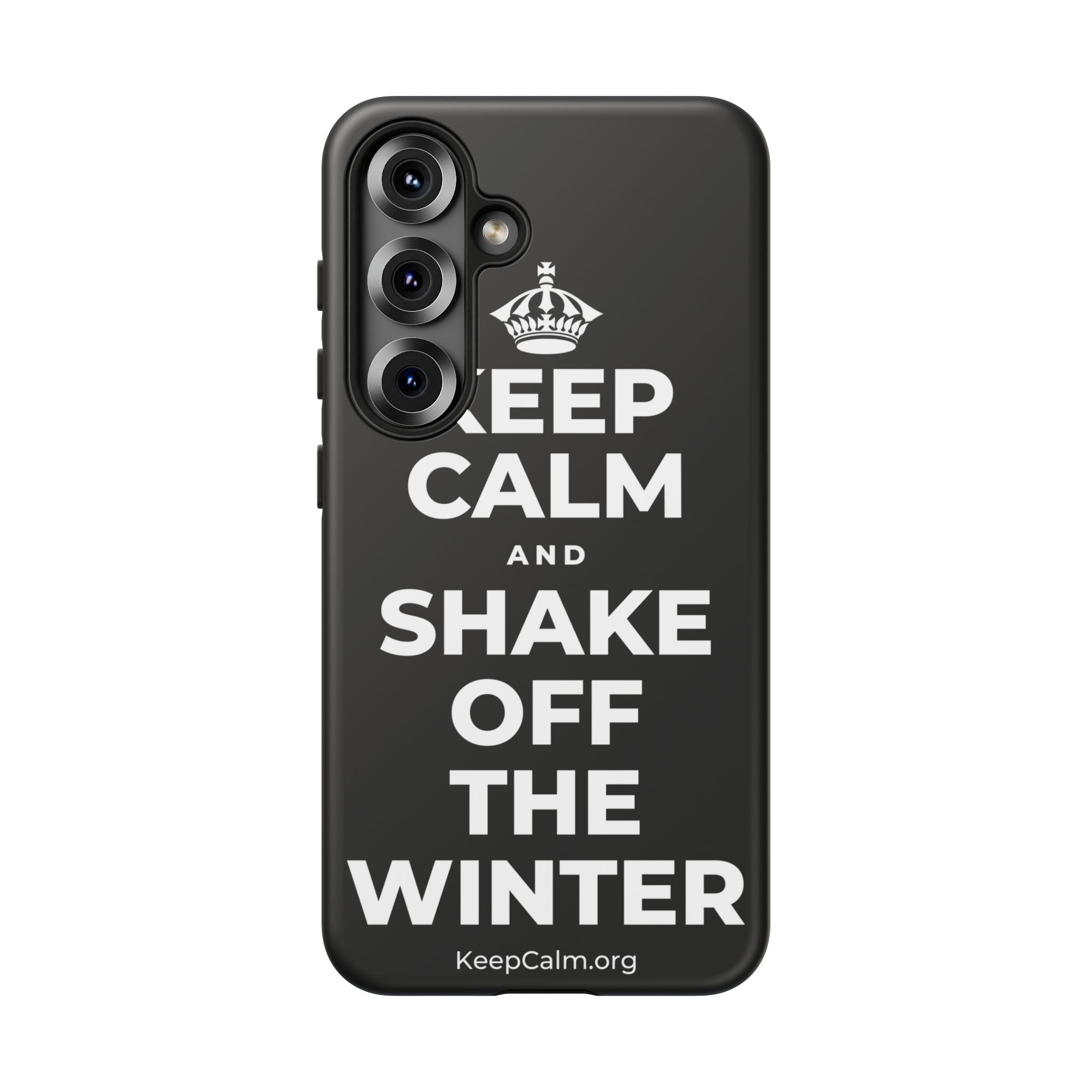 KEEP CALM AND SHAKE OFF THE WINTER Phone Case