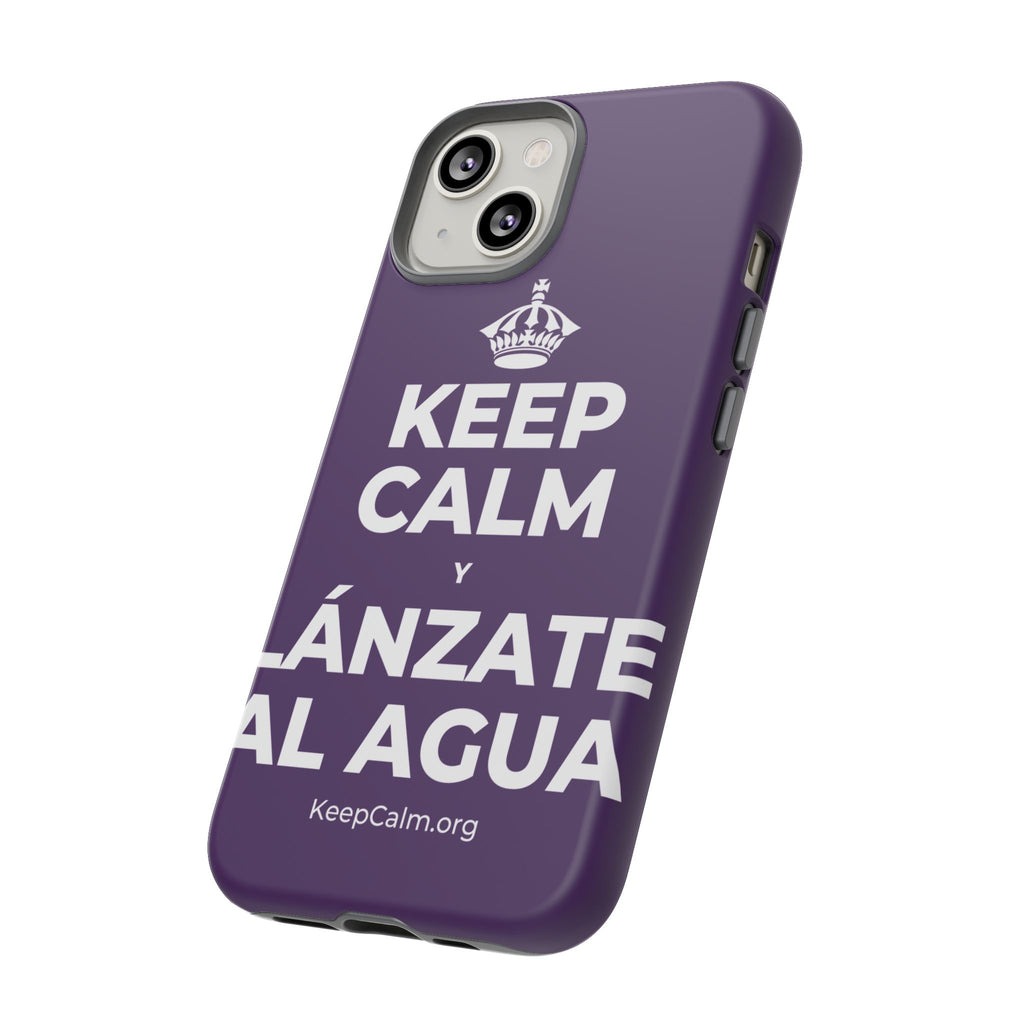 KEEP CALM Y LÁNZATE AL AGUA Phone Case