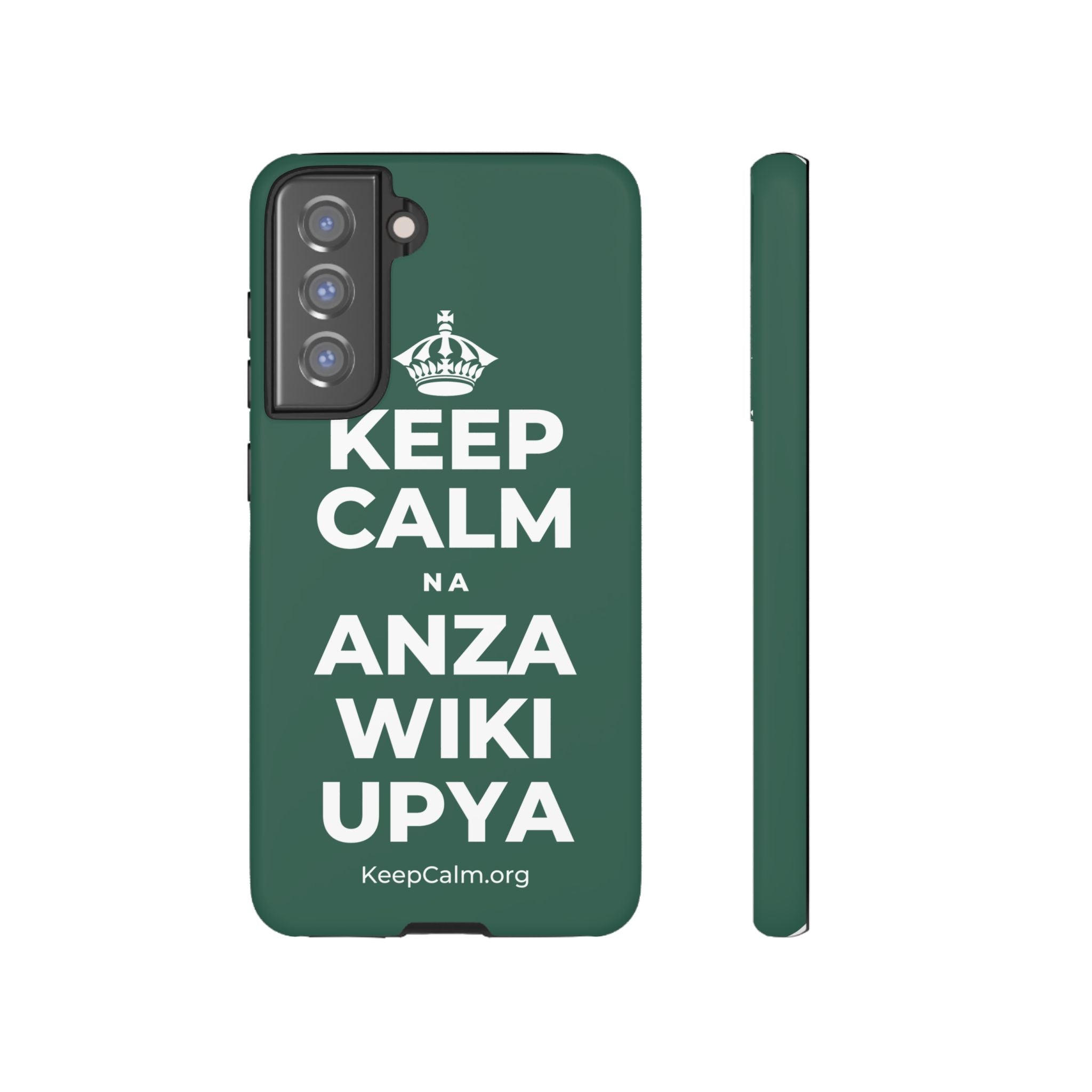 KEEP CALM NA ANZA WIKI UPYA Phone Case