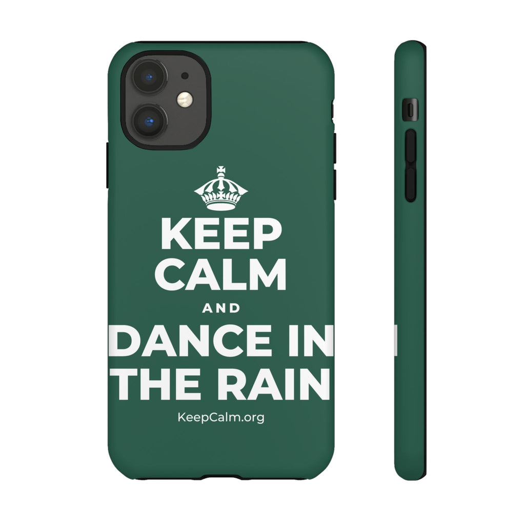 KEEP CALM AND DANCE IN THE RAIN Phone Case