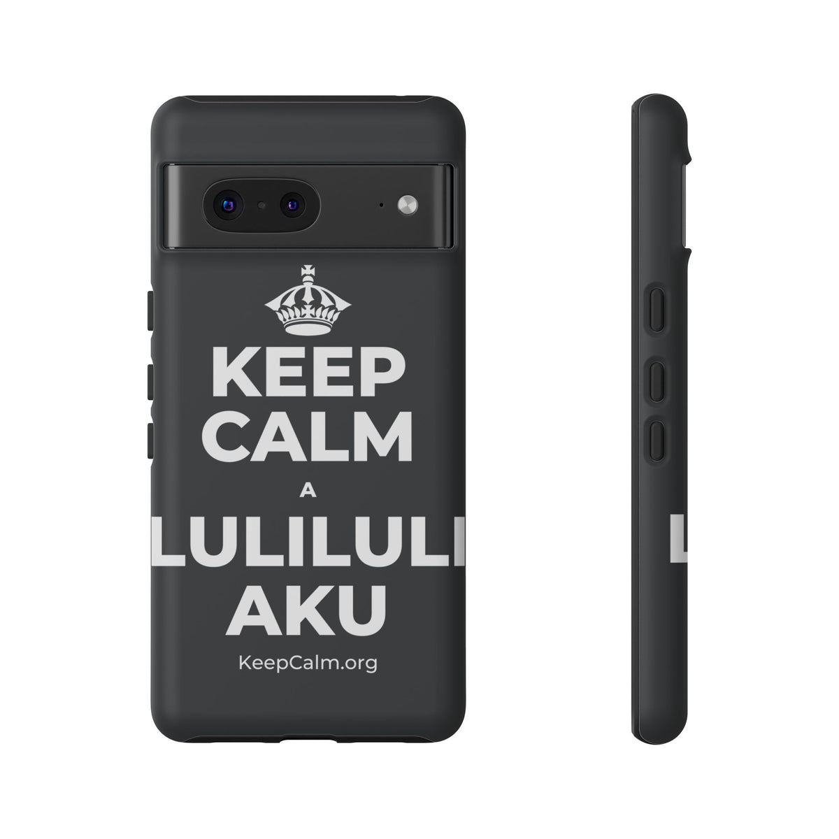 KEEP CALM A LULILULI AKU Phone Case (Dark)