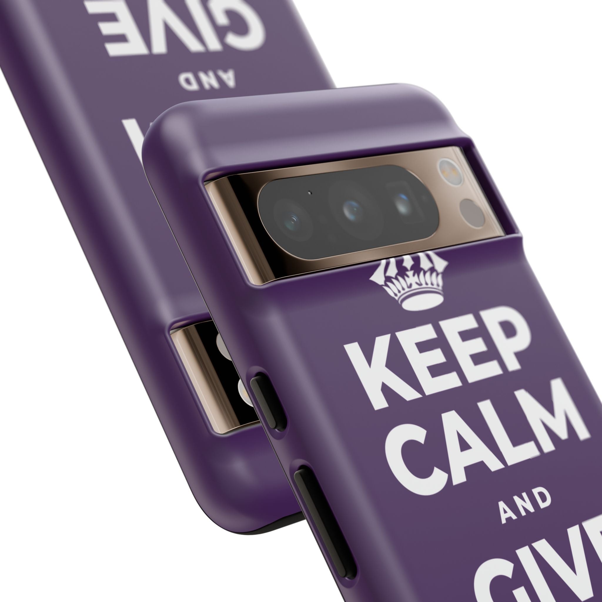 KEEP CALM AND GIVE THANKS DAILY Phone Case