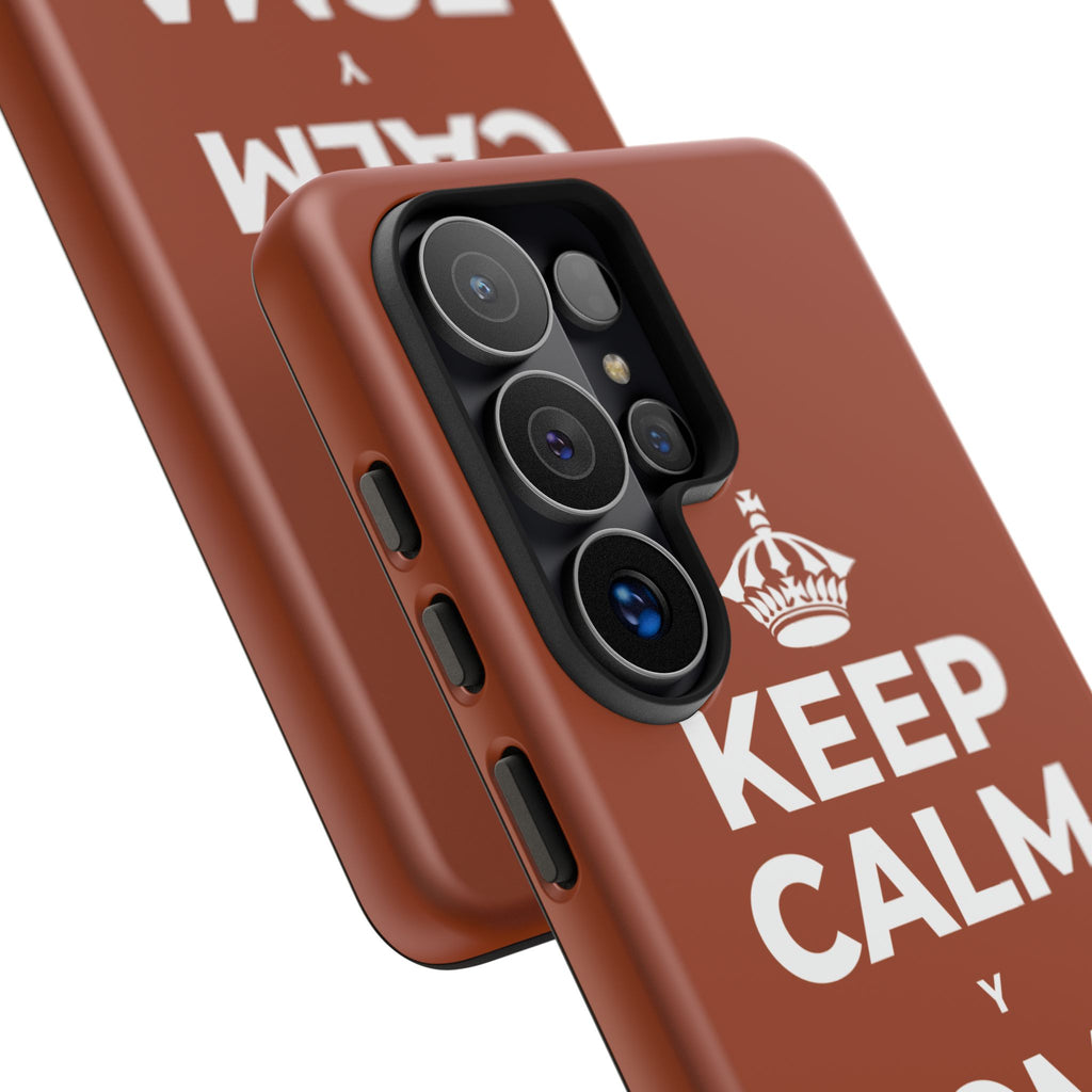 KEEP CALM Y TOMA AGUA Phone Case