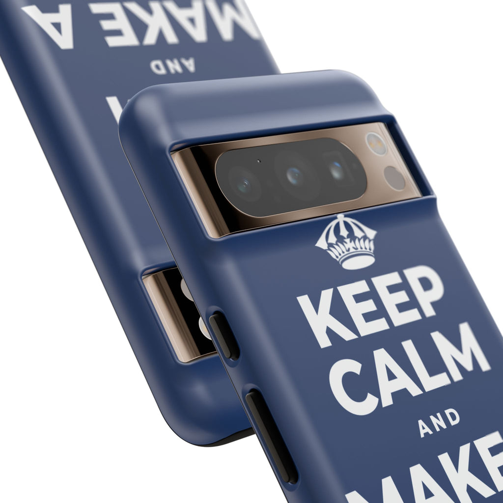 KEEP CALM AND MAKE A WARM MEMORY Phone Case