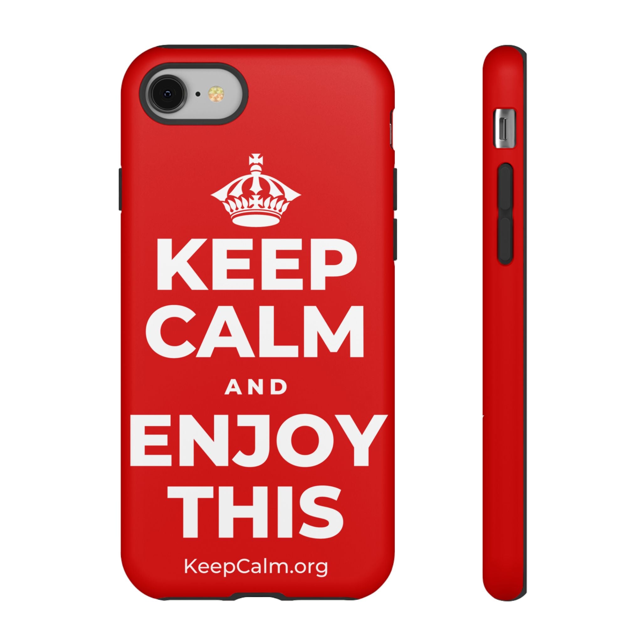 KEEP CALM AND ENJOY THIS Phone Case