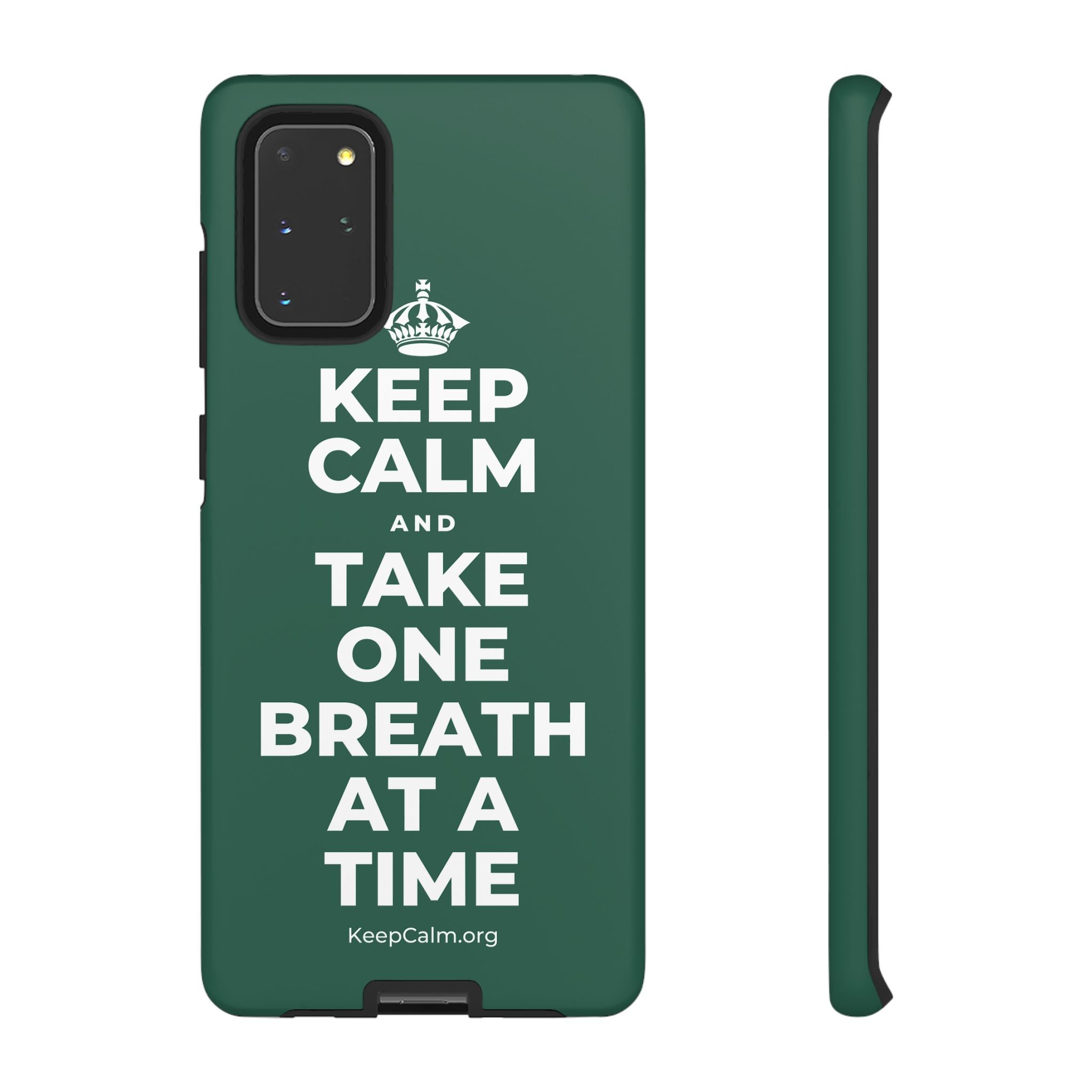 KEEP CALM AND TAKE ONE BREATH AT A TIME Phone Case