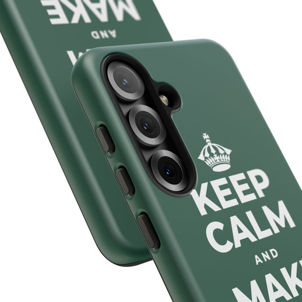 KEEP CALM AND MAKE SUNO MUSIC Phone Case