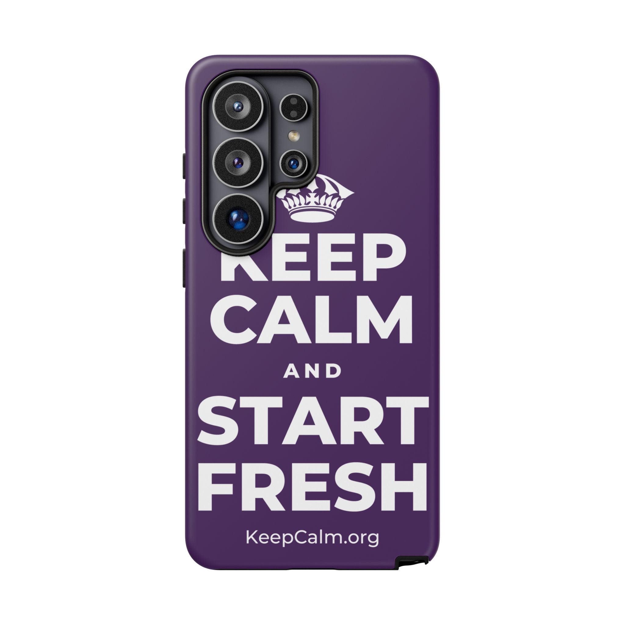KEEP CALM AND START FRESH Phone Case