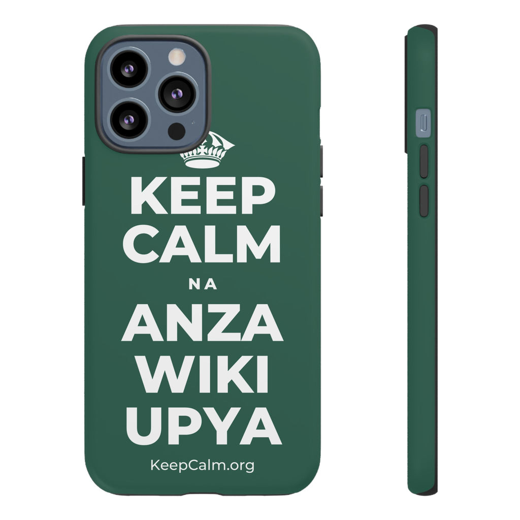 KEEP CALM NA ANZA WIKI UPYA Phone Case