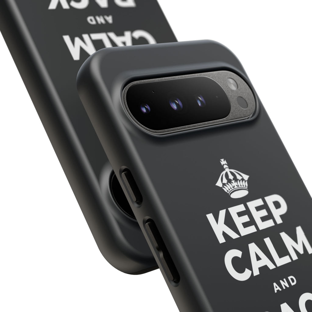 KEEP CALM AND BACK YOURSELF Phone Case (Dark)
