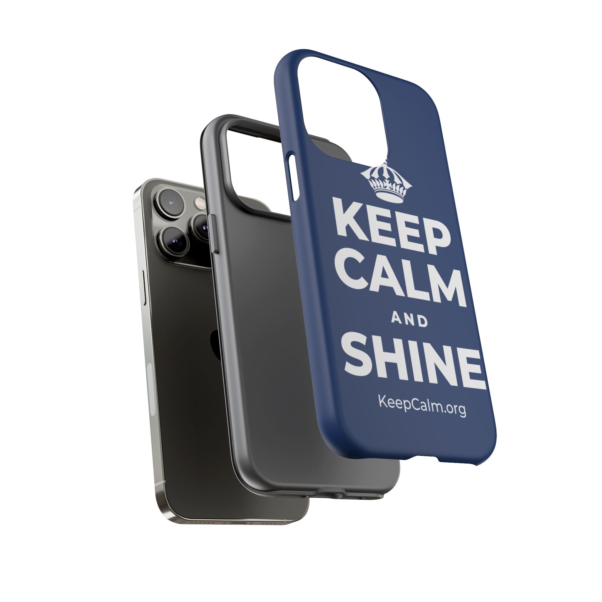 KEEP CALM AND SHINE Phone Case