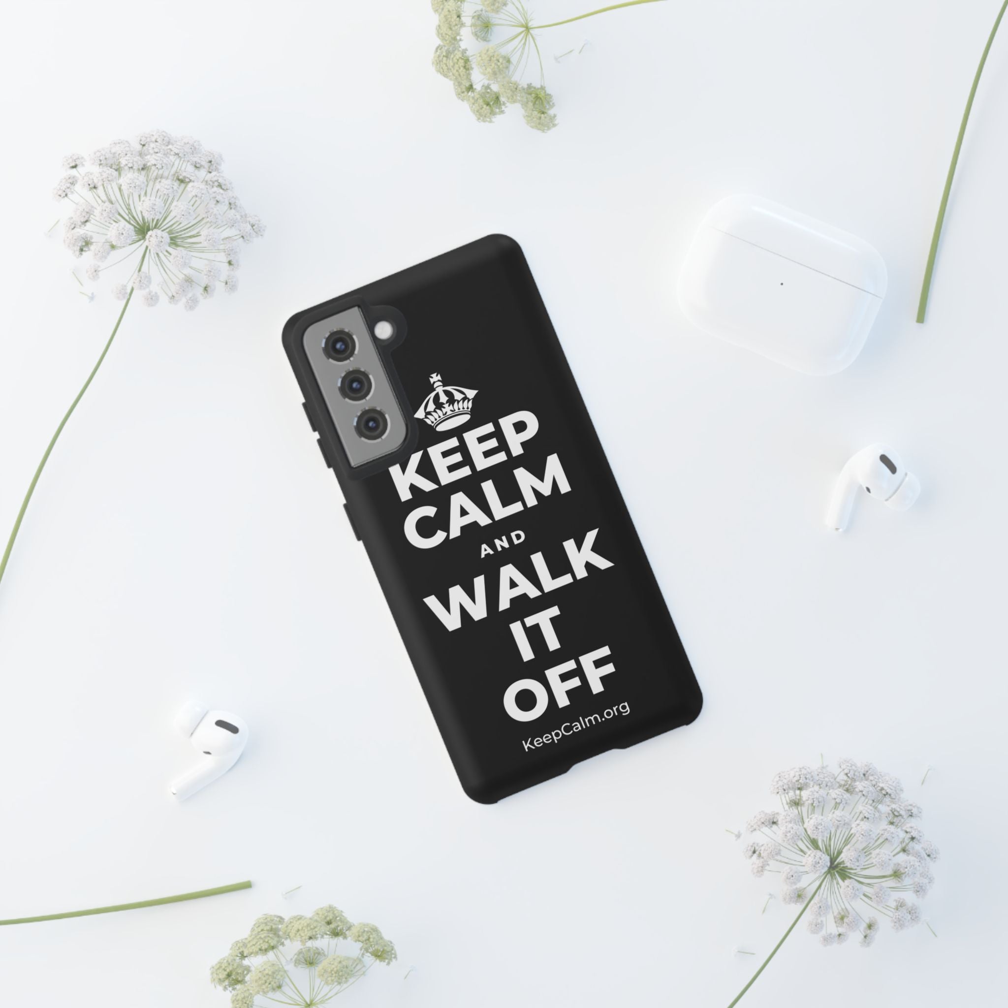 KEEP CALM AND WALK IT OFF Phone Case