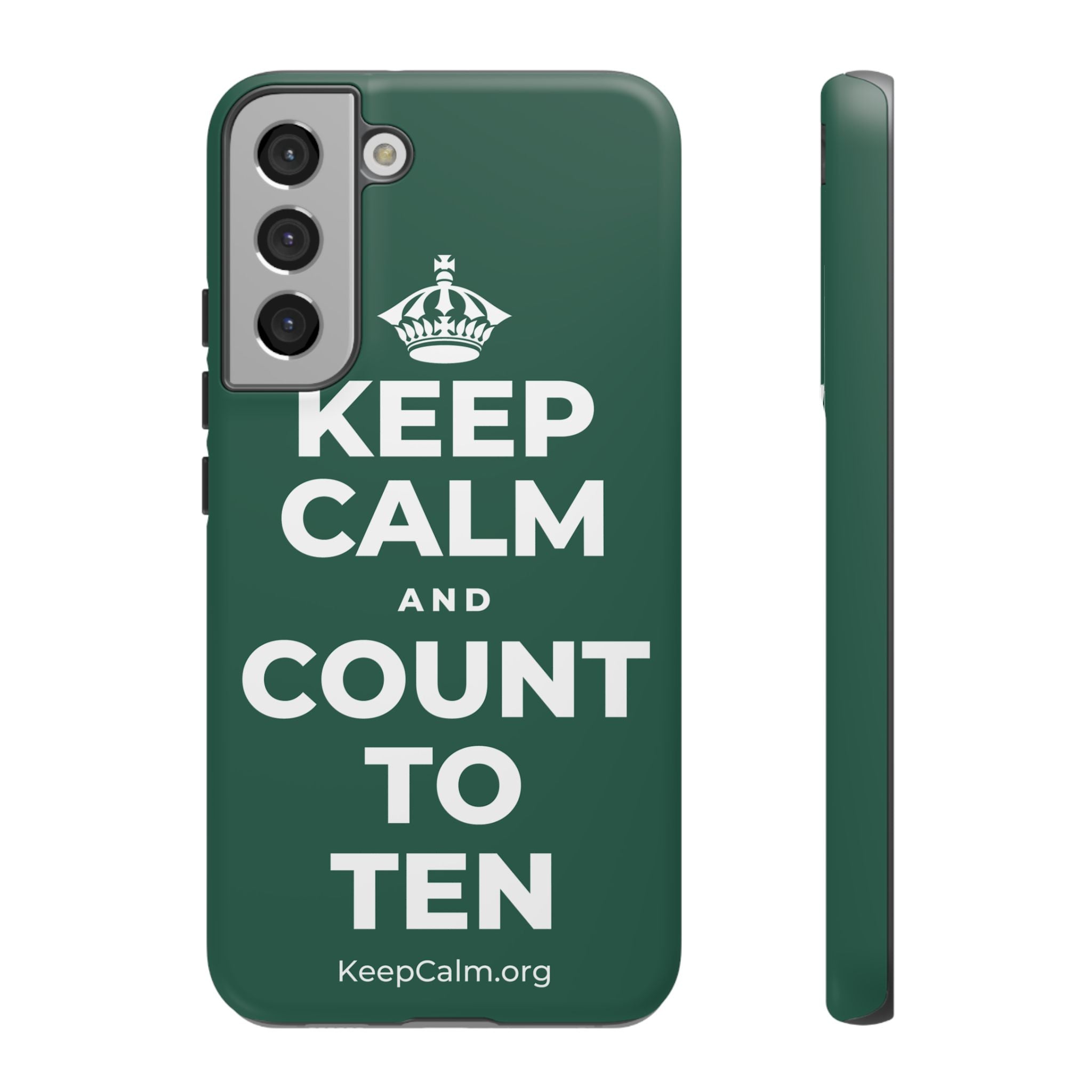 KEEP CALM AND COUNT TO TEN Phone Case