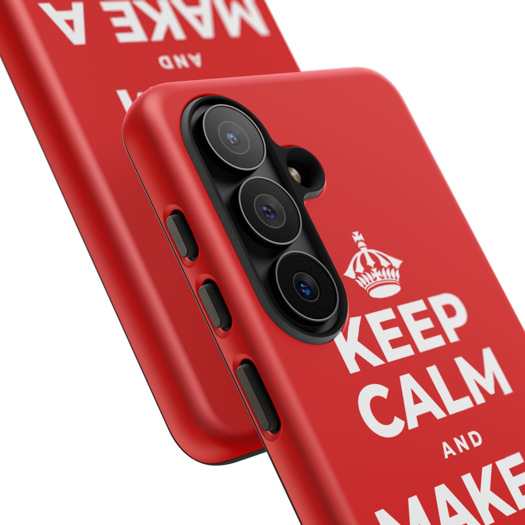 KEEP CALM AND MAKE A HAPPY MEMORY Phone Case