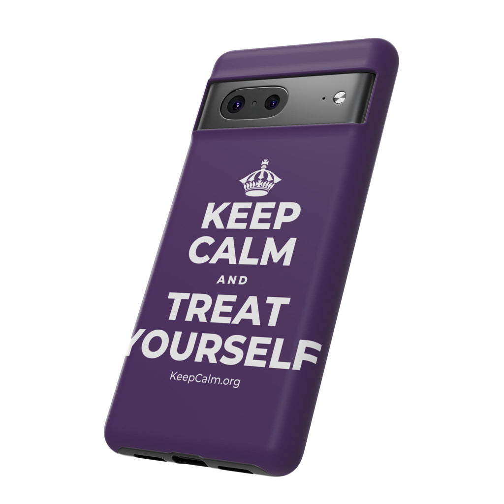 KEEP CALM AND TREAT YOURSELF Phone Case